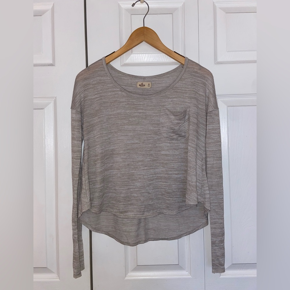 Beige Hollister Top